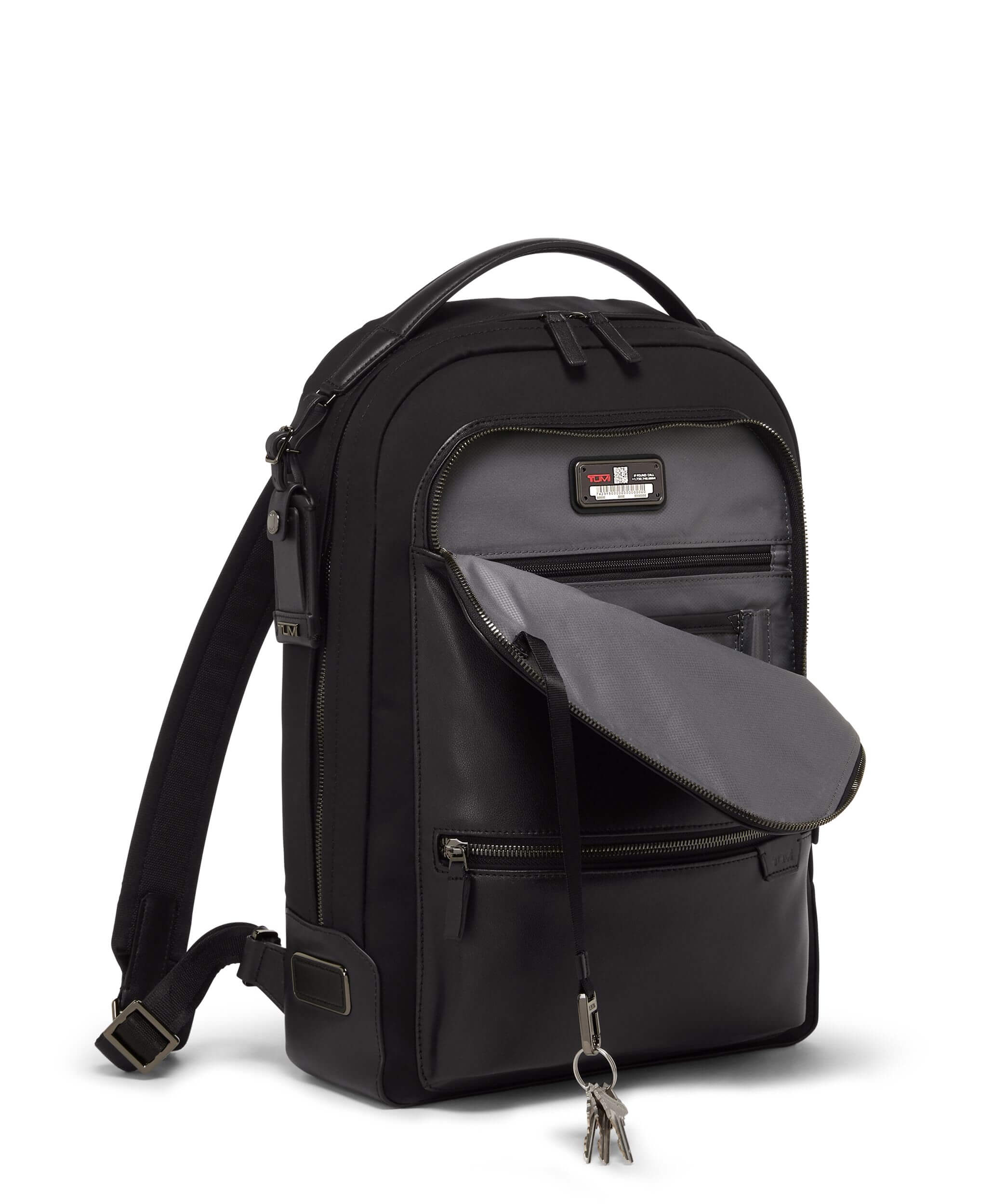 Tumi Harrison Bradner Backpack - Black/Black