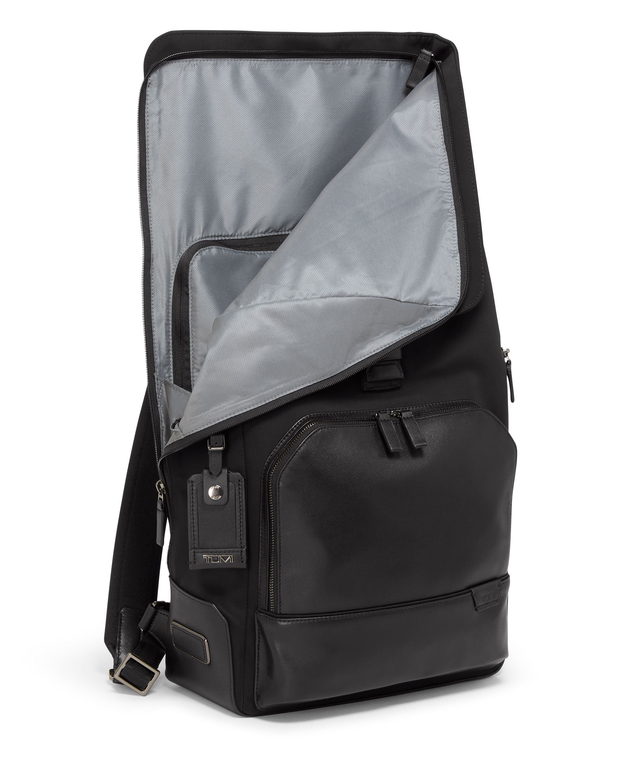 Tumi Harrison Osborn Roll Top Backpack - Black/Black
